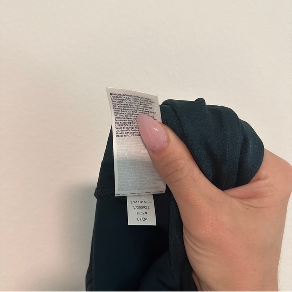 Athleta Elation Ultra High Rise Shine Tight in Dark Green Womens Size 2X - Picture 8 of 9